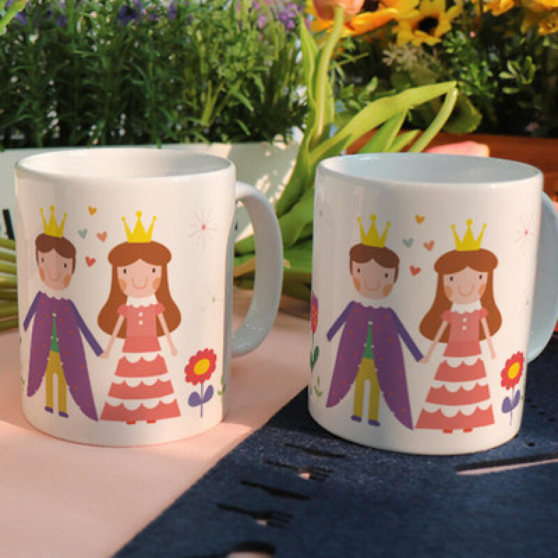 cr236-Design Mug 2p-Fairy Tale Prince and Princess