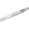 TRUSCO Clear Plastic Round X 10 Tweezers, 120mm, Tip, TPP-234-TM (Case)