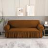 Пледовый чехол для дивана из жатого хлопка для гостиной, эластичный чехол для дивана, чехол для домашнего кресла, 1/2/3/4, чехол для углового дивана, дивана