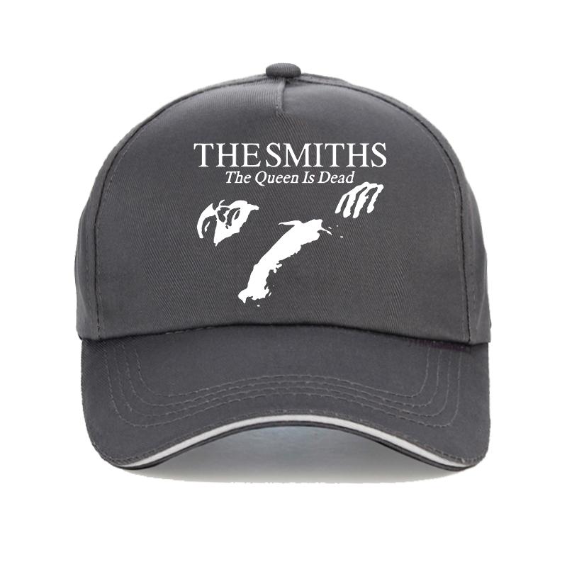 Мужская летняя кепка-визор The Smiths The Queen Is Dead Бейсболка 1980-х годов Инди Мужчины Женщины Уличная регулируемая кепка Snapback
