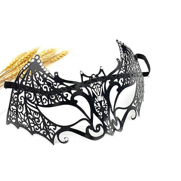 Mask Metal Costume With Embellishments For Halloween And Holiday Parties