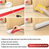 Door Bottom Sealing Strip Stopper Self-adhesive Anti-slip Soundproof Moisture Proof Prevent Insect Block Sunlight Dustproof Protection Sound