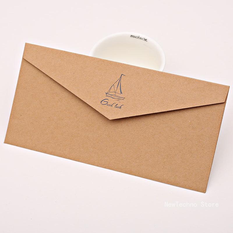 Винтажные золотые конверты для приглашений, крафт-бумага, подарочная карта, оконный конверт, набор свадебных писем, почтовая отправление, канцелярские принадлежности