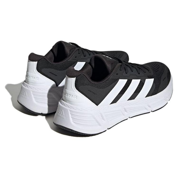 Adidas Questar 2 Black White Мужские кроссовки Core-Black Cloud-White Carbon IF2229
