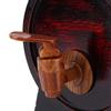 1.5L Vintage Oak Wooden Wine Barrel Keg Bucket Brewing Accessories for Home Use
