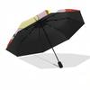 1pc Hello Kitty & Friends Automatic Opening Folding Umbrella with 8-Rib Iron Frame - Portable for Outdoor Use, Festive Gift, Travel, Daily Use, Suitab
