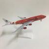 1/400 20см Малайзия Красный Модель Самолета 747 Авиалинии Металлическая Копия Самолета Материал Сплав Авиационная Форма Подарок Серия B747