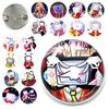 Deltarune Game Character Funny Meme Metal PinsTenna Glass Brooch Badges Accessories Pins Gamer Fans Friends Jewelry Gift