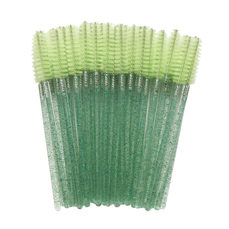 50Pcs/pack Eyelash Brush Disposable Eye Lashes Comb Applicator Makeup Tools Mascara Extension Comb Wands Brushes