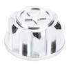 4pcs Aluminum Alloy Wheel Hub   Cover Accessory Fit for   X Maxx 1Celsius10 RC Car(Black )