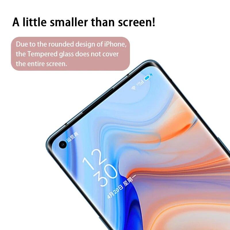 3 шт. закаленное стекло для OPPO A74 5G A54 A52 Защитное стекло для OPPO A72 A53 A9 A5 2020