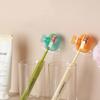 5 шт. Портативные защитные колпачки для зубных щеток Защитный колпачок для зубной щетки Футляр-подставка для щетки Защитный АБС-зажим Товары для дома и путешествий