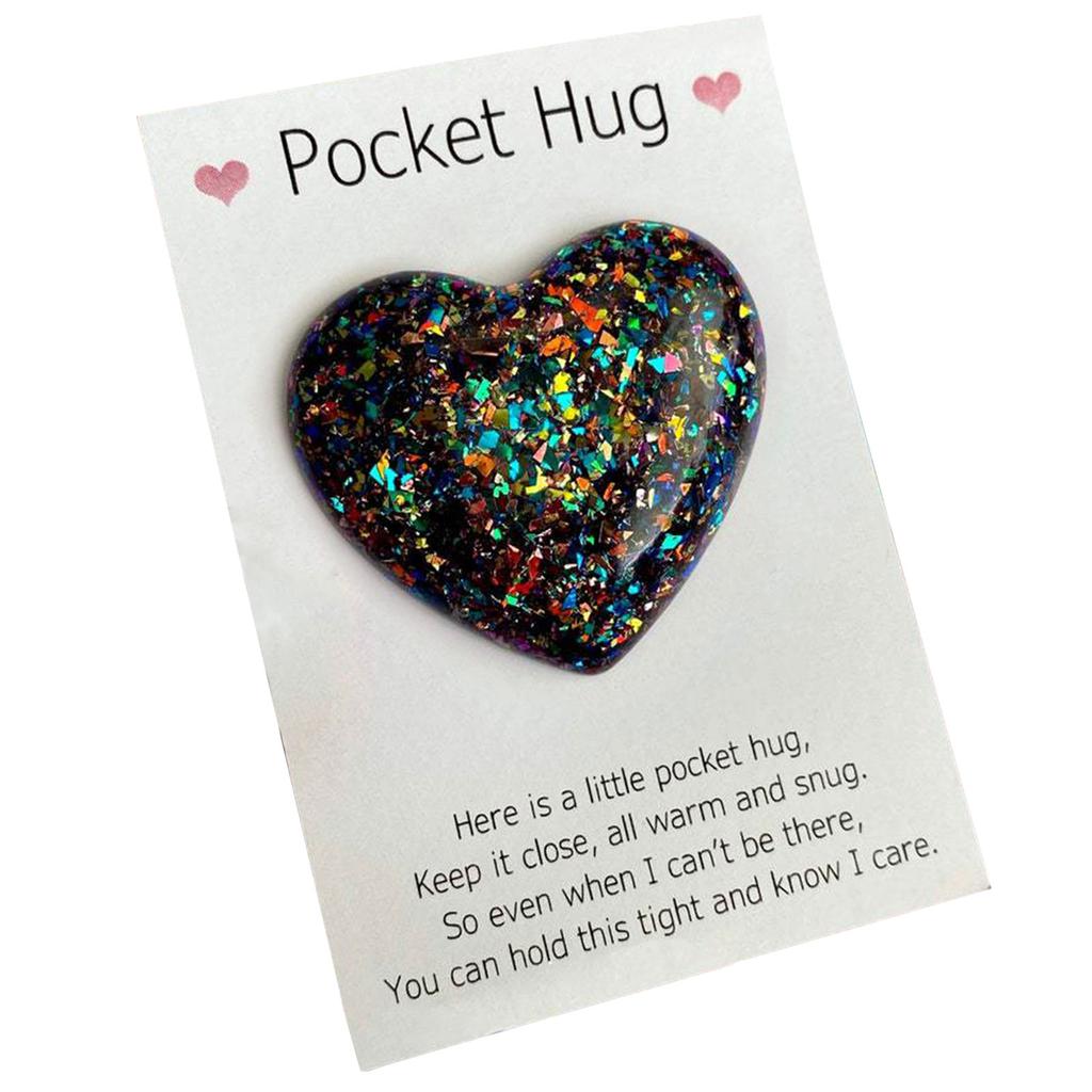Pocket Hug Heart Token With Greeting Card Pocket Hug Cards Keepsake Gifts Hug Miss You Birthday Wedding Valentines