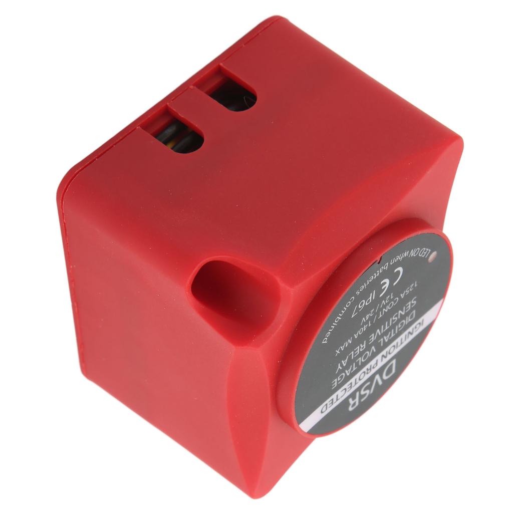 Комплект изолятора аккумулятора VSR Реле, чувствительное к напряжению Автоматическая зарядка DC 12В 24В 140А для квадроцикла UTV RV C