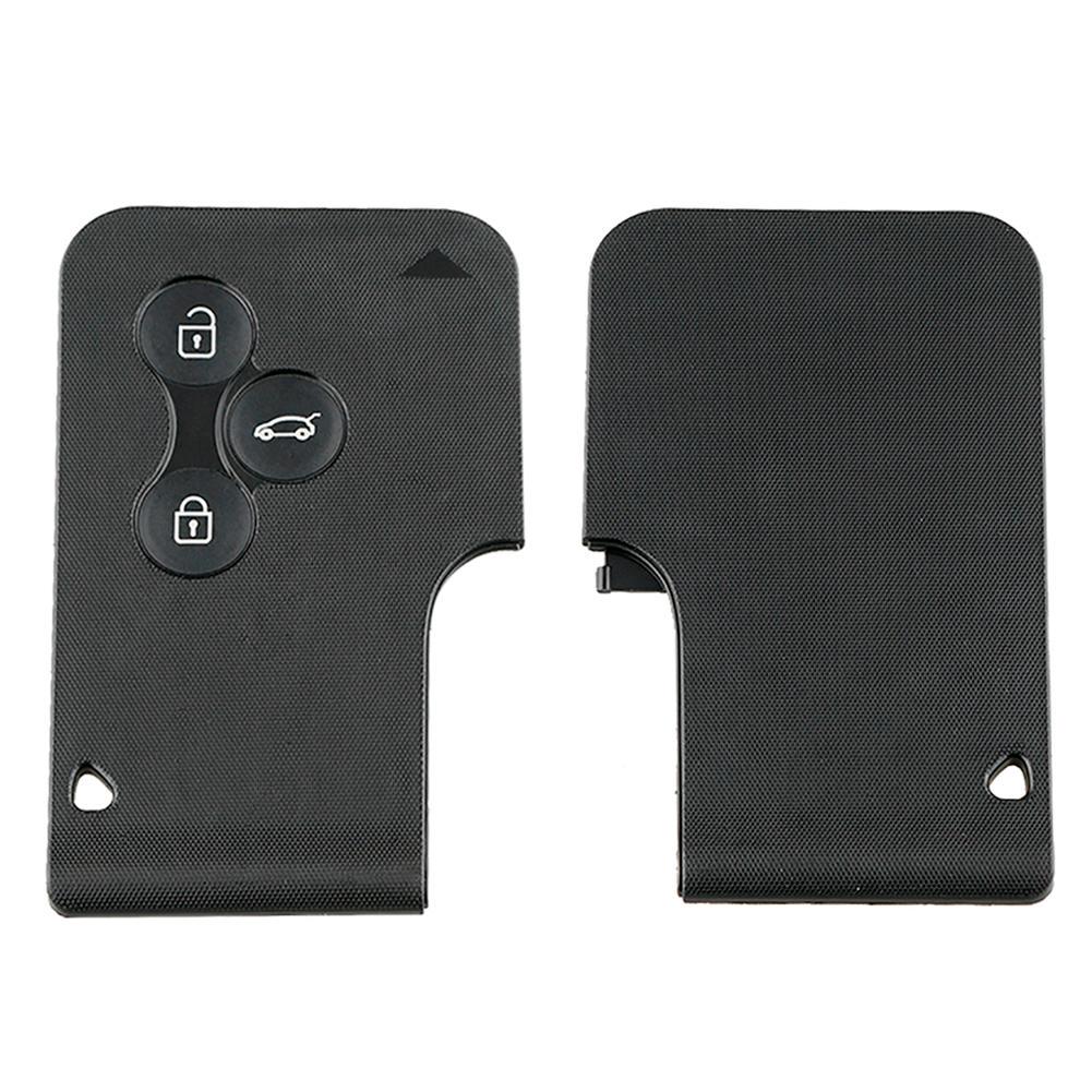 Складной чехол-брелок с 3 кнопками для Renault Clio Logan Megane 2 3