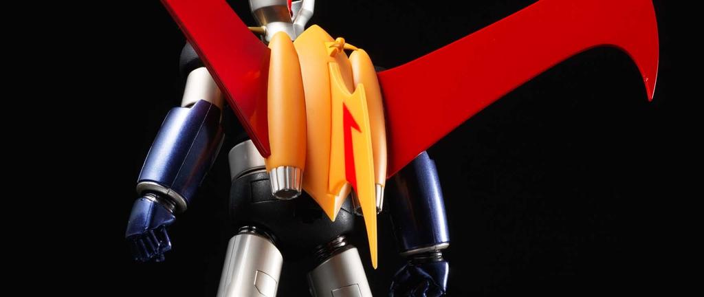 TAMASHII NATIONS Super Robot Chogokin Mazinger Z 135mm ABS PVC Diecast Painted Movable Figure ~Iron (Kurogane) Finish~ Approx. & &