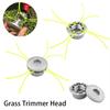 1Pcs Aluminum Brush Cutter Head with 4 Lines Grass Cutting Line Head Durable Grass Trimmer Head
