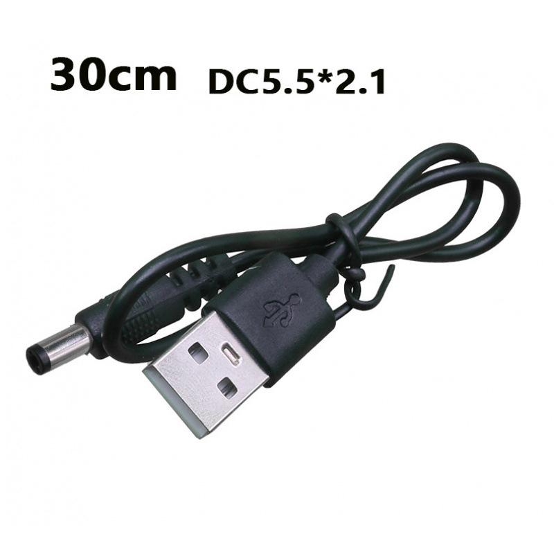 Двухжильный медный шнур питания USB на DC 3,5*1,35 мм для мобильных устройств, микрофонов и аудиоустройств