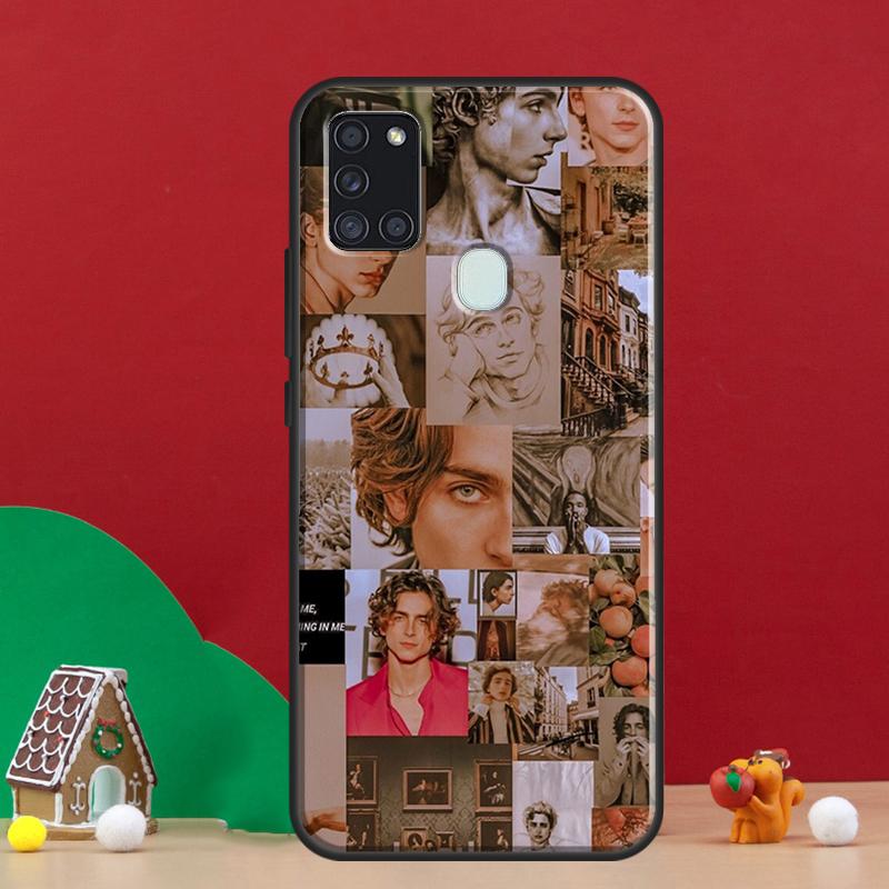 Тимоти Шаламе Актер Чехол Для Samsung Galaxy A54 A34 A14 A53 A33 A13 A73 A12 A22 A32 A52 A51 A71 A50 A52S Задняя Крышка