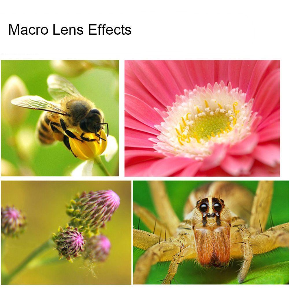 Аксессуары Насадка-объектив для телефона 3 в 1 Набор объективов для камеры Макро Широкоугольный Рыбий глаз