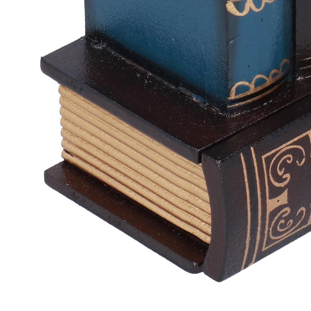 Dark Brown Desktop Stationery Organizer 5.91 X 5.31 X 2.56in Pen Storage Cup  Bedroom