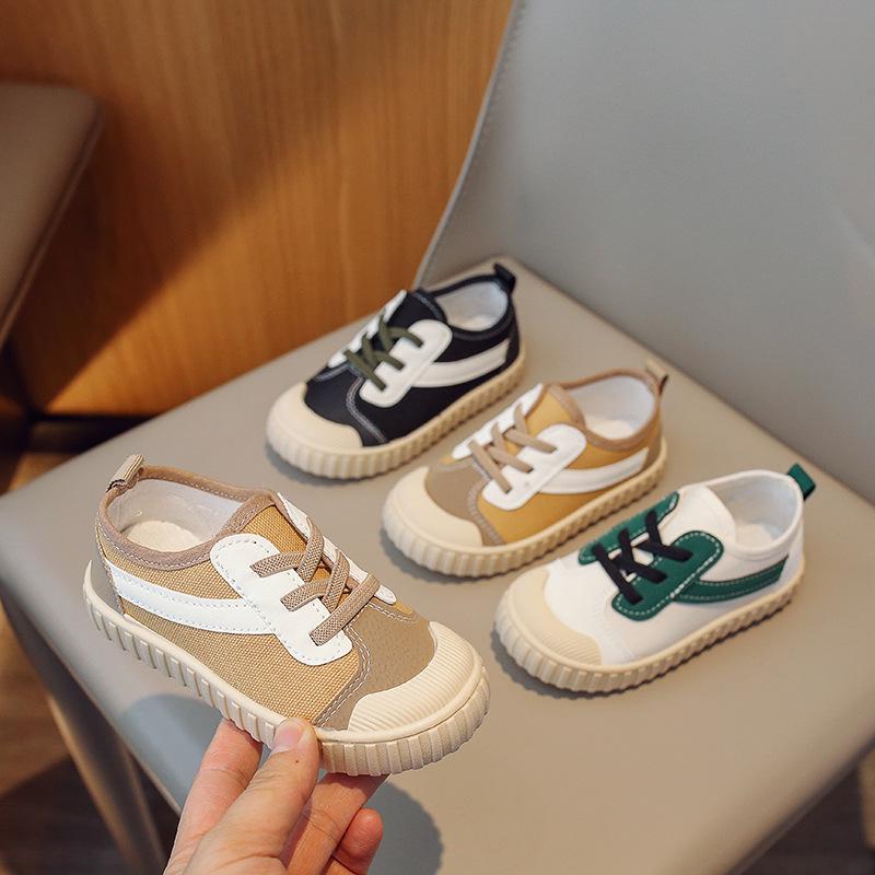 Детские кроссовки Tiger Squad Leader 2025 года выпуска: Закрытые, противоударные, повседневные белые туфли для мальчиков и девочек