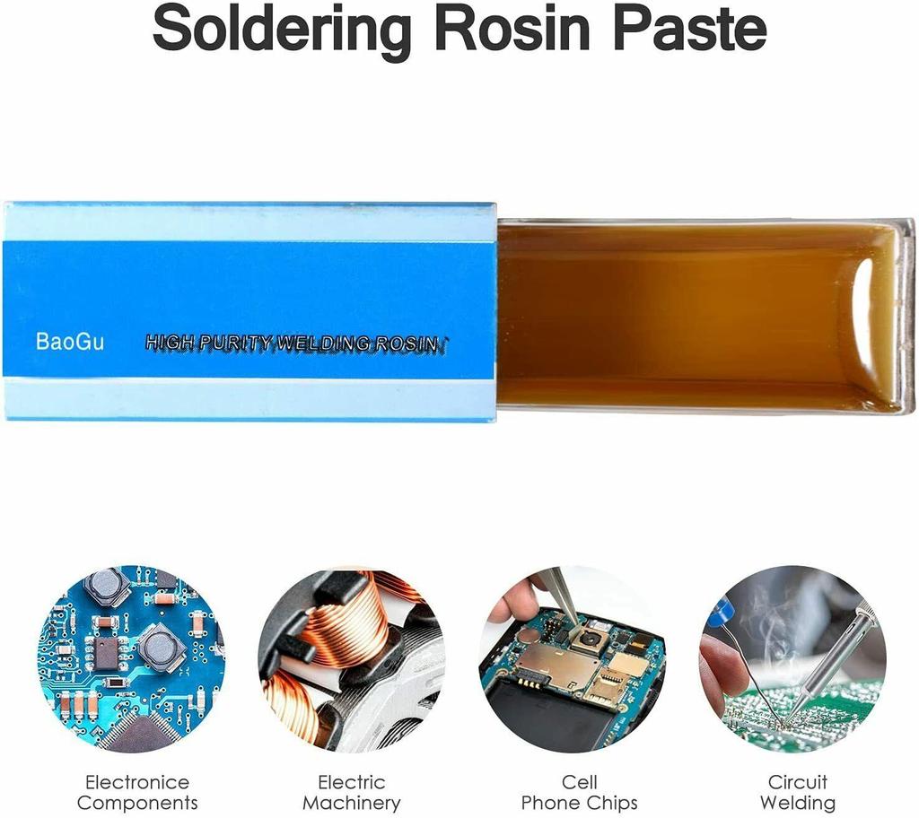 Комплект паяльника 80 Вт Регулируемая температура Сварочный инструмент с выключателем ВКЛ-ВЫКЛ Флюсовая паста Очиститель наконечников Паяльная станция LED