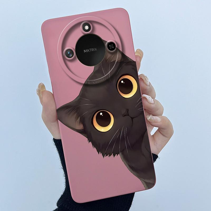 Чехол для смартфона For Honor X9C X9cSmart Funda Мягкий силикон Сладкая мода Расписной мультфильм Мальчики Девочки Милая печатная задняя крышка