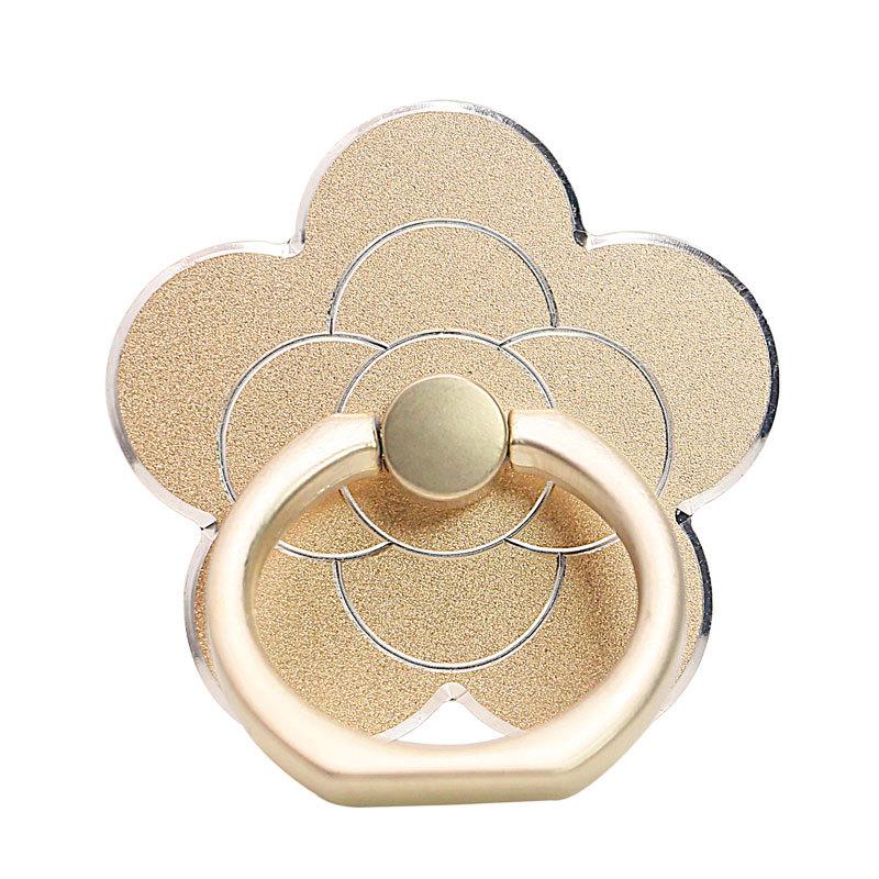 Universal Metal Flower Design Phone Ring Holder Stand