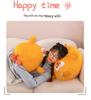 Orange Dumpling Plush: Cute Little Yellow Chicken Doll