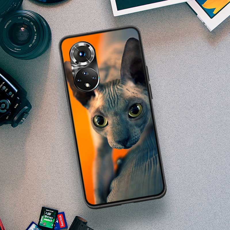 Чехол для телефона Lavaza Sphinx Sphinx Cat для Huawei P Smart 2021 Y5 Y6 Y7 Y9 Honor 50 20 Pro 10 10I 9 9X Y9S 8 8A 8X 8S 7S