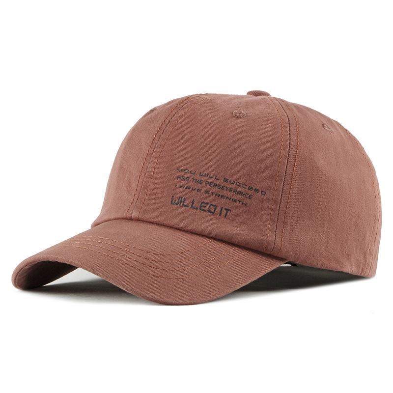Letter Men's Baseball Cap Spring Summer Cap Women's Sun Hat Peak Cap
