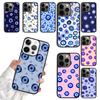Чехол для телефона «Сглаз» для iPhone 17 Air 14 13 12 16 Pro Max 15 11 Plus Max Защитный корпус coque