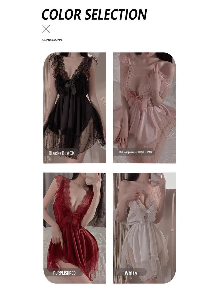 Быстросъемное сексуальное белье: Игривое платье-слинг для страстного времени перед сном