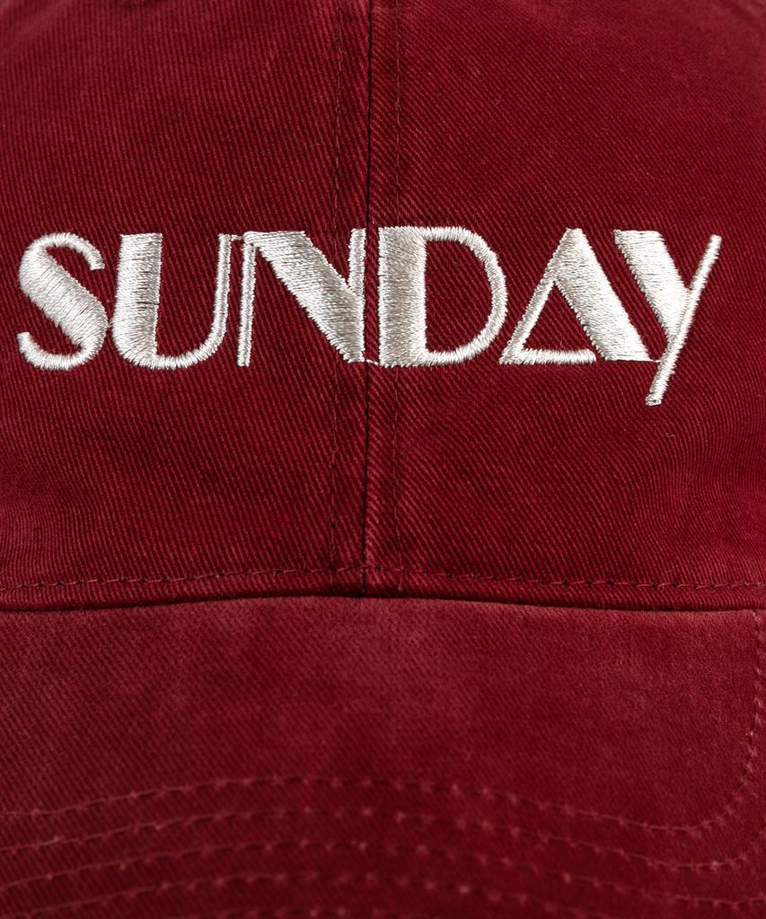 Парик Sunday Cation Бейсболка - Винно-красный