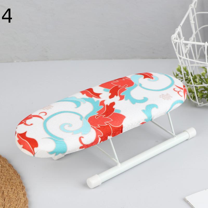 Портативная мини-подставка для гладильной доски Маленькая гладильная доска с нескользящими складными ножками Складная гладильная доска Подходит для рукавов рубашки