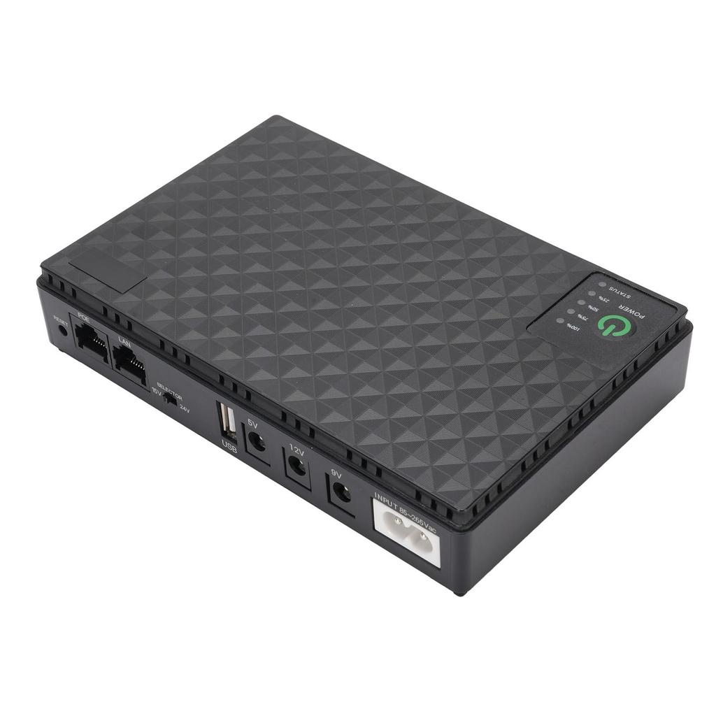 ИБП с аккумулятором 10400 мАч USB 5 В DC 5 В 9 В 12 В POE 15 В 24 В Максимальная мощность 18 Вт Резервный источник питания