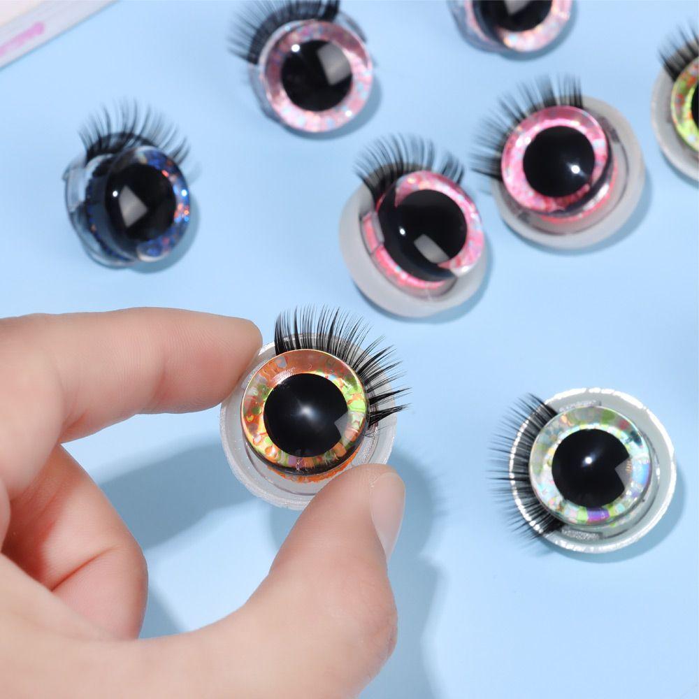 Изменить макияж Кукла Медведь Поделки Мягкие игрушки Глаза Аксессуары Кукла Ресницы 3D Глаза + Ресницы