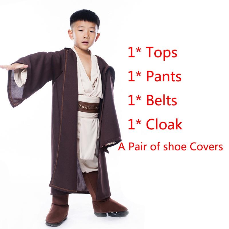 Костюм Дарт Вейдера Детский Комбинезон Костюм Джедая Плащ Маска Косплей Девочки