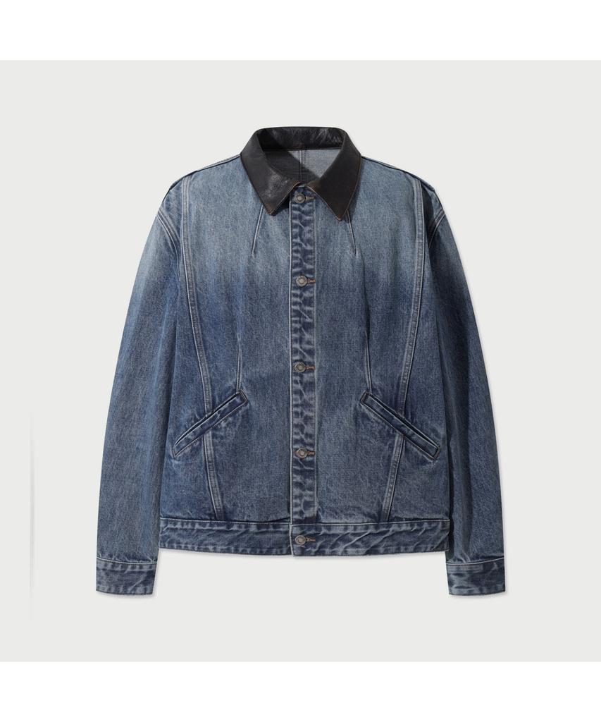 Iro Frisson Denim Drizzler Jacket - Light Blue