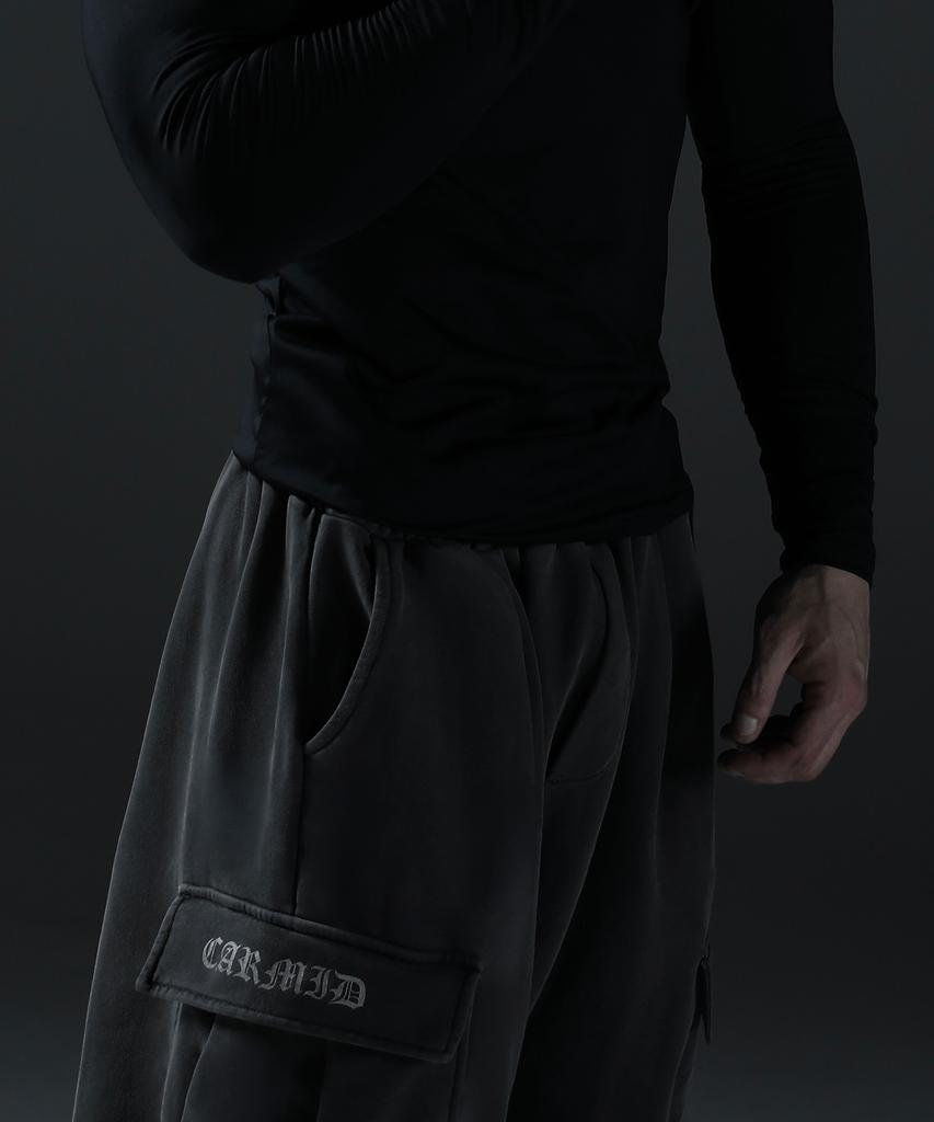 CARMID Pigment Pocket Wide Jogger Pants [Charcoal]