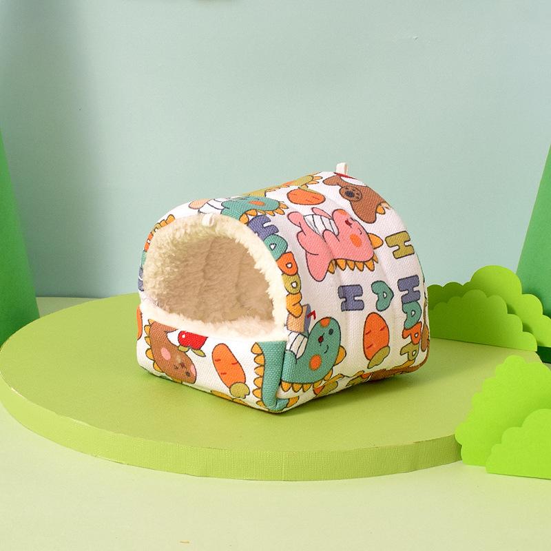 Теплое хлопковое гнездо для медовой летяги, хомяка, медовой летяги, золотого медвежьего гнезда, удобное мягкое хлопковое гнездо для питомца