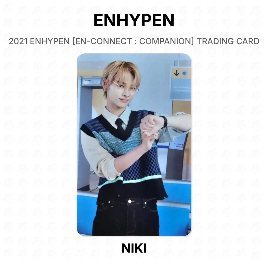 ENHYPEN 2021 ENHYPEN [EN-CONNECT : КОМПАНЬОН] ТОРГОВАЯ КАРТОЧКА Официальная фотокарточка