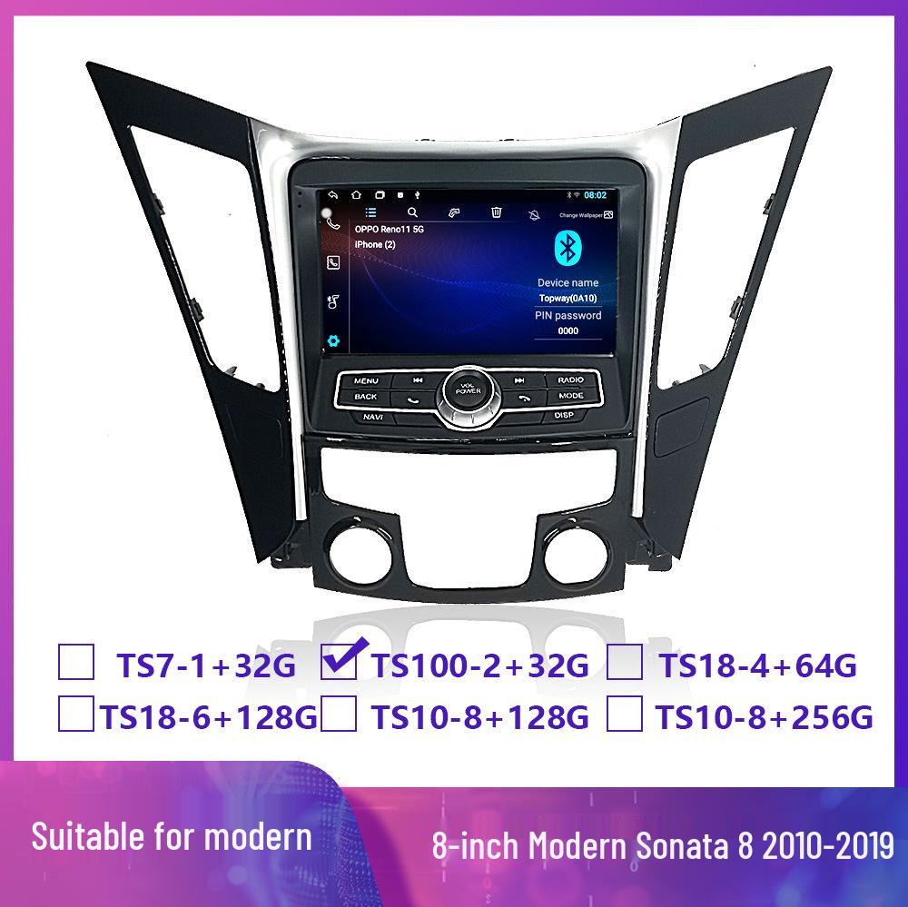 2010-2019 Hyundai Sonata Android GPS Bluetooth MP5 Радио с Камерой Заднего Вида Навигатор