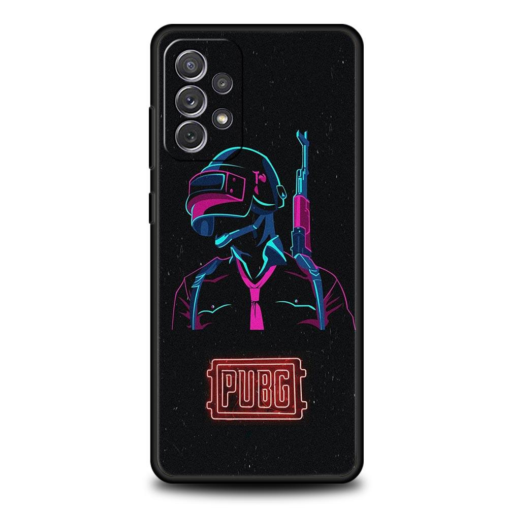 Чехол для телефона для игры PUBG Для Samsung Galaxy A17 A07 A55 A35 A25 A15 A05s A33 5G A31 A23 A21s A13 A41 A73 A53 A51 A71 A03s S10