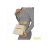 Women's Cream Chain Strap Shoulder Bag