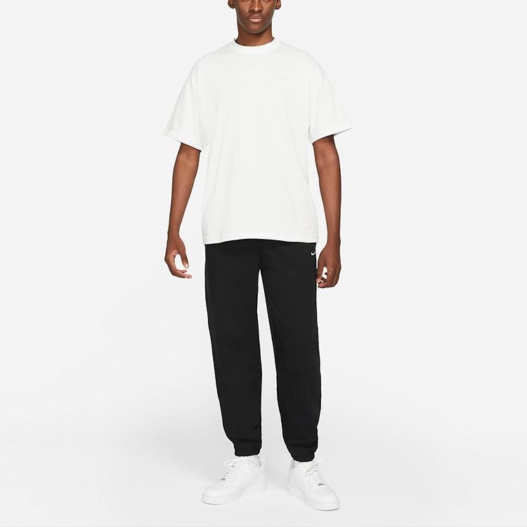 Nike Футболка Solo Swoosh с круглым вырезом и принтом логотипа, мужская, белая CV0559-121
