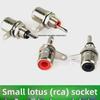 Никелированный RCA-гнездо для аудио - Lotus Design