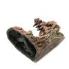 Fish Tank Rockery Decor, Artificial Aquarium Rockery Underwater Sand Waterfall Decor, Resin Mountain Landscape Ornament, Fish Tank Decorations