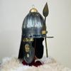 Hussars Helmet  Medieval Emperor Battle  Ottoman Empire Etched   Medieval Knight Armor Warrior Best Gift